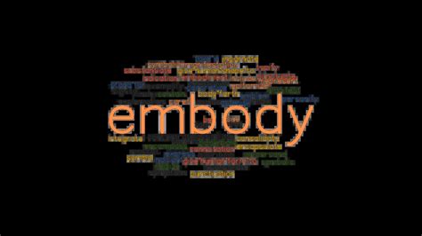 What is another word for embody .